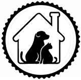 Köpek Ve Kedi Tasarım Sticker 10 x 10 cm