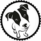 Sevimli Köpek Tasarım 5.Model Sticker 50 x 50 cm