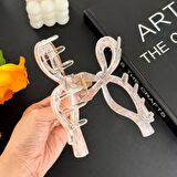 Fiyonk Model Gri Renk 11 cm Asetat Mandal Toka