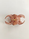 Simli Pudra Pembe Renk Lotus Toka 8 cm - Şık ve Dayanıklı