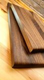 F&S WoodArt Ceviz Ağacı Doğal Ahşap Büyük Boy 40 X 27,5 Cm Kesme Sunum Et Ekmek Sebze Doğrama Tahtası
