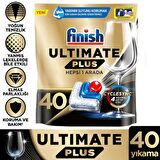 FİNİSH ULTİMATE PLUS 40 KAPSÜL BULAŞIK MAKİNESİ DETERJANI TABLETİ