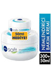 Soft 300 Ml + 50 Ml Hediyeli Nemlendirici Bakım Kremi (2 Adet)