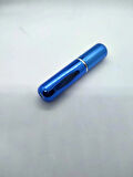 Mini Seyahat Parfüm Dolumlu Atomizer, Taşınabilir Parfüm Sprey Şişesi 5 ML (MAVİ)