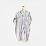 Andywawa Ac25811 Romper Little King Bebek Tulum Grey