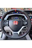 Honda Civic Araca Özel Alcantara Direksiyon Kılıfı