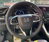 HONDA CİVİC FC5 ARACA ÖZEL DİKMELİ DİREKSİYON KILIFI KIRMIZI İP