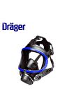 Drager X-Plore 5500 Epdm/Pc Tam Yüz Maskesi Mavi Renk