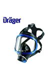 Drager X-Plore® 6300 Tam Yüz Gaz Maskesi Mavi Renk