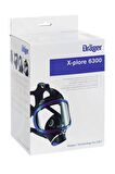Drager X-Plore® 6300 Tam Yüz Gaz Maskesi Mavi Renk