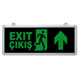 Çıkış/Exit Acil Yönlendirme Armatürü (Çift Yön) Yukarı Selda Marka