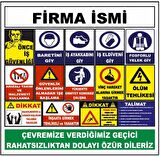 Şantiye İnşaat Alanı İnşaat Uyarı Levhası