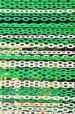 6 Mm 5 Metre Yeşil Beyaz Plastik Tafik/Park Zincir
