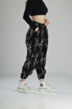 Cocopelli Desenli Pileli Jogger