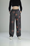 Etnik Desenli Baggy Pantolon