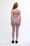 Rose Kadın Fitilli Crop Top - Luna