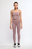 Rose Kadın Askılı Crop Top - Lones