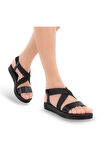MUYA ECLYPSE ANATOMİK TABAN KADIN SANDALET SİYAH