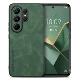 Tecno Camon 50 Uyumlu Kılıf Deri Görünümlü Şık Tasarım Hlt-Hide