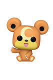 Erkek Çocuk Oyuncak Funko POP Games: Pokemon- Teddiursa (EMEA) Kız Çocuk Eğitici Oyuncaklar