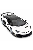 Erkek Çocuk Oyuncak 1:14 Uzaktan Kumandalı Lamborghini Aventador SVJ Işıklı Araba Kız Çocuk Eğitici