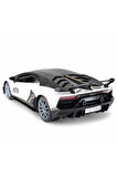 Erkek Çocuk Oyuncak 1:14 Uzaktan Kumandalı Lamborghini Aventador SVJ Işıklı Araba Kız Çocuk Eğitici