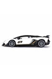 Erkek Çocuk Oyuncak 1:14 Uzaktan Kumandalı Lamborghini Aventador SVJ Işıklı Araba Kız Çocuk Eğitici