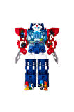 Erkek Çocuk Oyuncak Sesli ve Işıklı Exobot Mega Morph Taşıyıcı Robot 54cm Kız Çocuk Eğitici Oyuncakl
