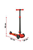 Erkek Çocuk Oyuncak 07354 POWER SCOOTER ( KIRMIZI) Kız Çocuk Eğitici Oyuncaklar