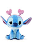 Erkek Çocuk Oyuncak Kalp Kulaklıklı Stitch Peluş 25cm Kız Çocuk Eğitici Oyuncaklar