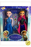 Elsa Ve Anna 2 Li Büyük Boy 29cm Frozen Girls Kız Cocuk Erkek Cocuk Oyuncak Egitici Oyuncak Erkek K