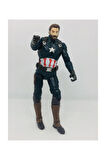 Çocuk Gelişim Oyuncaklar Orta Boy 17Cm Işıklı Hareketli Avengers Yenilmezler Oyuncak Captainamerica