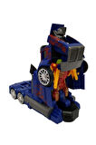 Çocuk Gelişim Oyuncaklar Transformers Tarzı Işıklı Ve Sesli Tıra Dönüşen Optimus Prime Robot Kız Erk