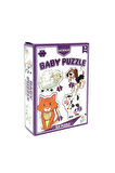 Erkek Çocuk Oyuncak LC7224 Laço Kids Baby Puzzle - Hayvanlar / 2+3+4+5 Parça Puzzle / +1 yaş Kız Çoc