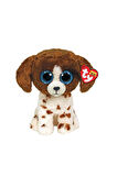Erkek Çocuk Oyuncak TY Beanie Boos Kahverengi Benekli Peluş Köpek Muddles 22cm Kız Çocuk Eğitici Oyu
