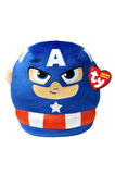 Erkek Çocuk Oyuncak Ty Squishy Beanies Kaptan Amerika Yastık 25cm Kız Çocuk Eğitici Oyuncaklar