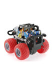 Erkek Çocuk Oyuncak Die Cast Off Road Dev Kırmızı Teker Araba Kız Çocuk Eğitici Oyuncaklar