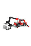 Erkek Çocuk Oyuncak Bruder Manitou Mrt 2150 Teleskopik Forklift BR02129 Kız Çocuk Eğitici Oyuncaklar