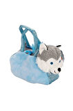 Erkek Çocuk Oyuncak 4775 Peluş Kedi Köpek Taşıma Çantalı 20cm - Stokta Olan Model ve Renk Gönderilii