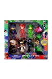 Çocuk Gelişim Oyuncaklar Pj Masks Pijamaskeliler Catboy Owlette Gekko 6'lı 10 Parça Oyun Seti 6lıpjs