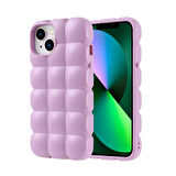 Forzacase iPhone 15 Plus uyumlu Candy Serisi Darbeye Dayanıklı Parlak Esnek Silikon Kılıf