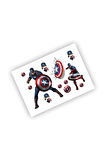 Captain America Sticker Kaptan Amerika