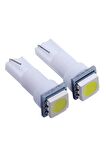 1.2w Dipsiz Led Gösterge Ampulu T5 1takım