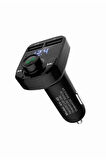 Carx8 Micro Sd Usb Girişli Bluetooth Araç Kiti Fm Transmitter