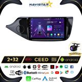 Kia Ceed 2012-2018 Model 2+32GB Android 13 Kablosuz Carplay Navigasyon Multimedya Sistemi 