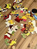 Çiftlik Temalı 42cm Dev Puzzle 25 Parça Çocuk Aktivite +3 Yaş