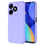 Tecno Tekno Spark 10 4G Kılıf Mara Lansman İçi Kadife Silikon Kapak