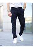 Slim Fit Chino Keten Pantolon