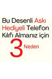 İphone 11 Uyumlu Kılıf Desenli Cüzdanlı Çantalı Taşınabilir Sağlam Dayanıklı Boyun Askılı Hediyeli