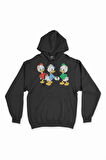 Bebek Ördekler Kapşonlu Sweatshirt Hoodie